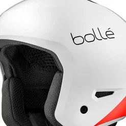 Casque Bollé Medalist Youth White Black Red Shiny