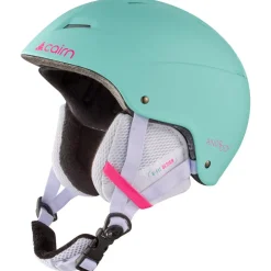 Casque Cairn Android Junior Turquoise Neon Pink