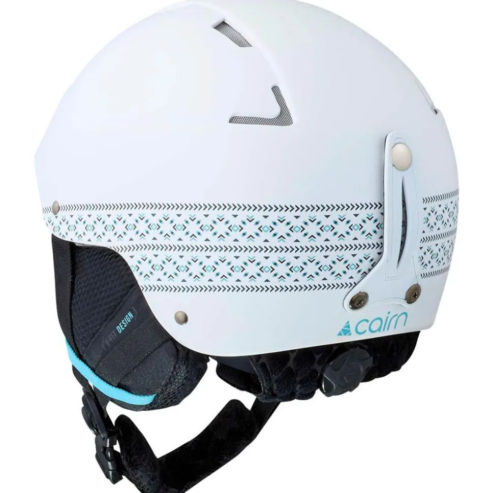 Casque Cairn Andromed Mat White Ethnic