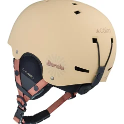 Casque Cairn Darwin Junior Mat Biscuit Mocha