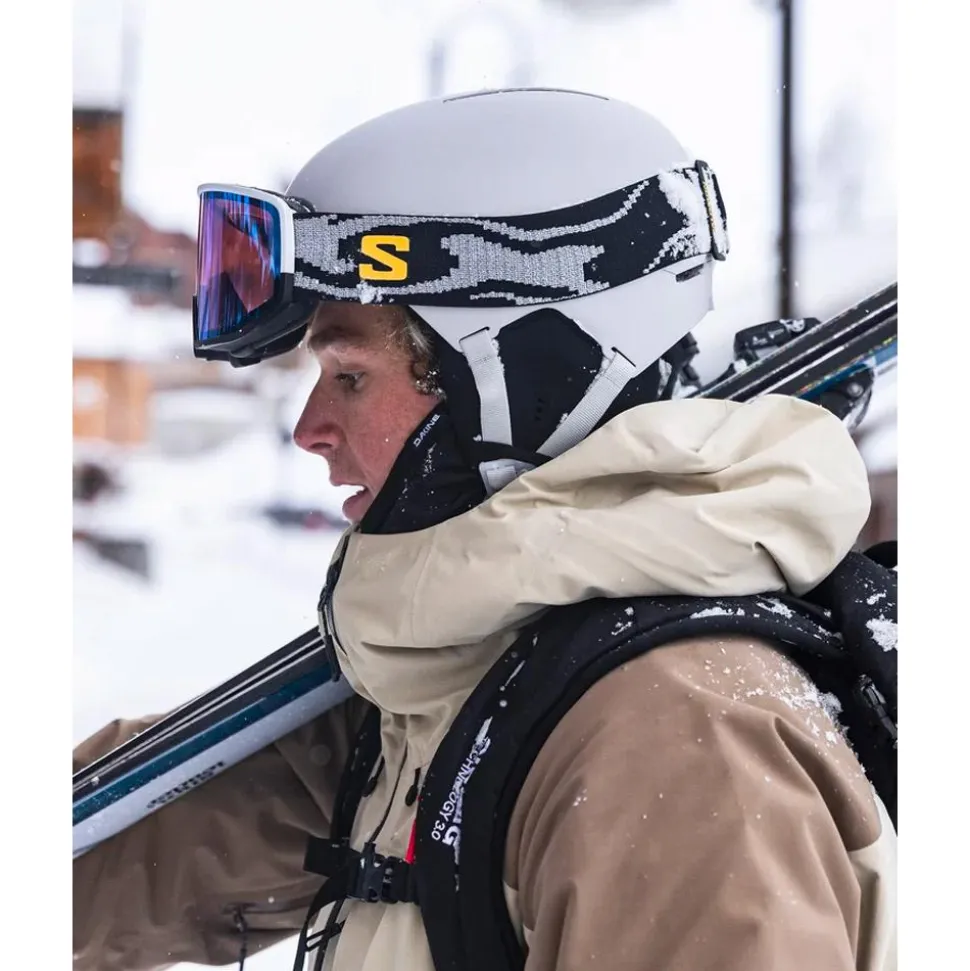 Casque Salomon Brigade Index Grey Violet