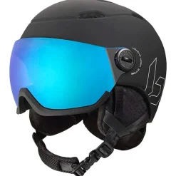 Casque visière Bollé Mercuro Visor Black Matte Blue Mirror