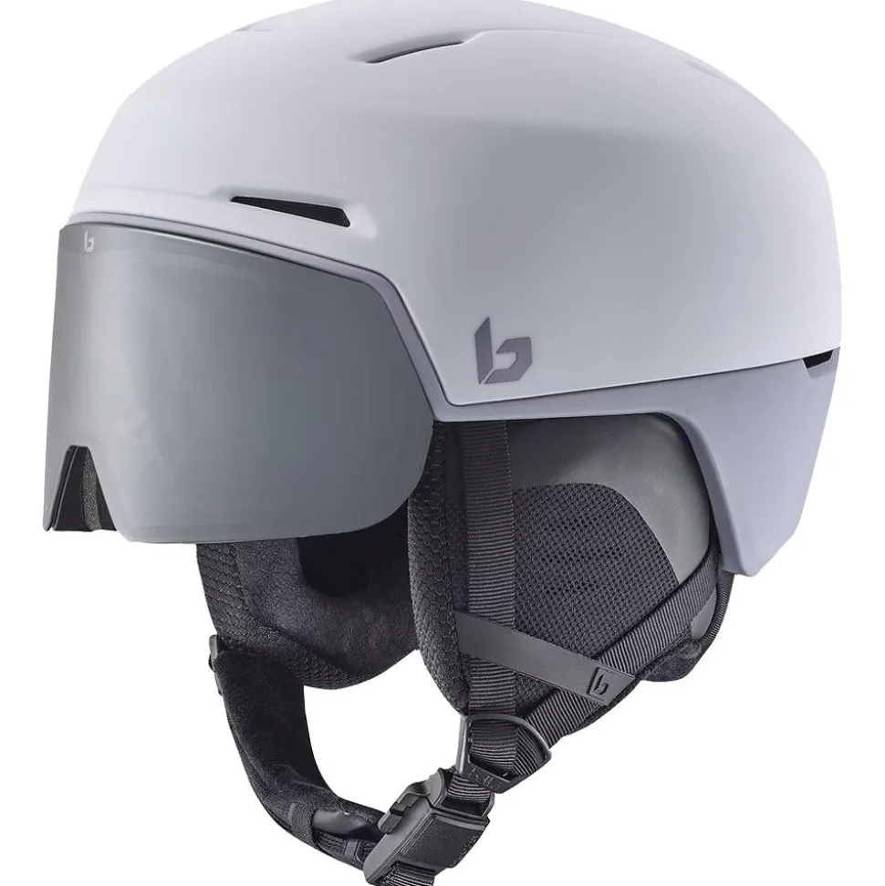 Casque visière Bollé X-Fusion White Lilac Matte Photochromic Silver
