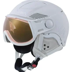Casque visière Cairn Helios Evolight Nxt Mat White