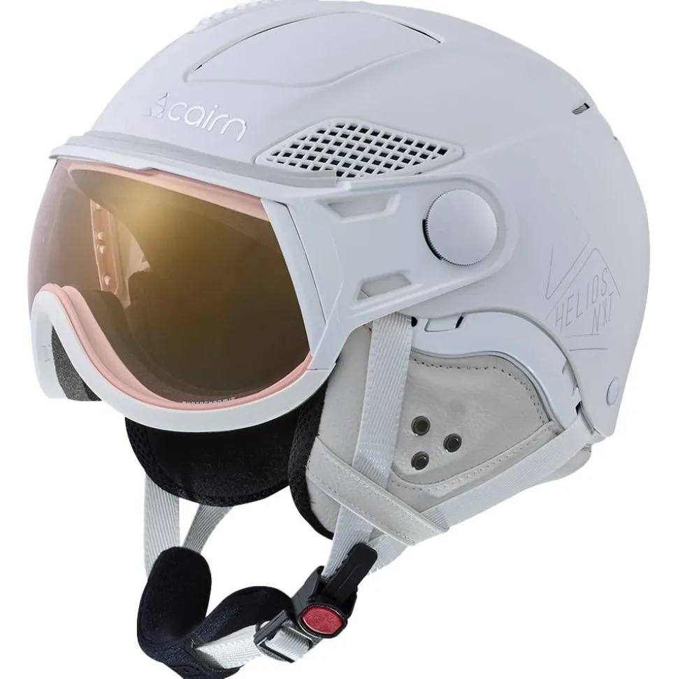 Casque visière Cairn Helios Evolight Nxt Mat White