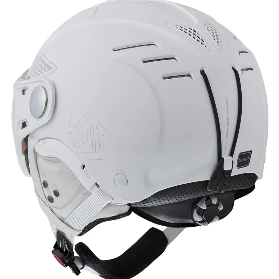 Casque visière Cairn Helios Evolight Nxt Mat White