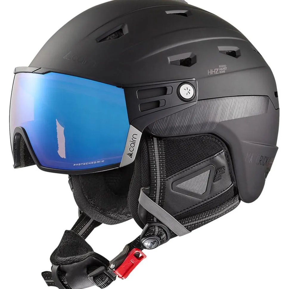 Casque visière Cairn Maverick Visor Evolight Nxt Black