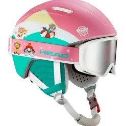 Casque visière Head Maja Set Paw Silver Red