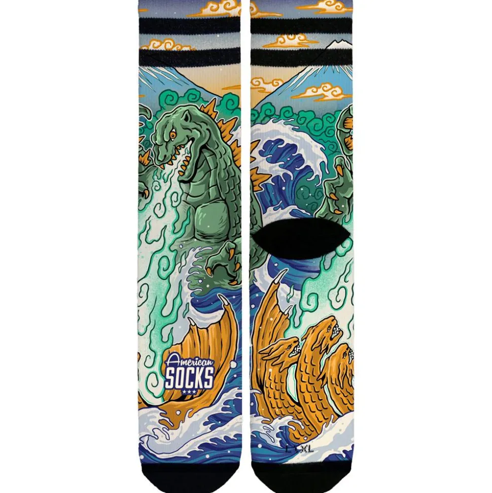 Chaussettes American Socks The Original Signature Kaiju King