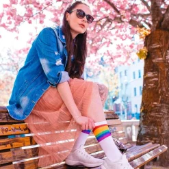 Chaussettes American Socks The Classics Mid High Rainbow Pride