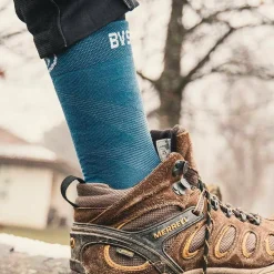 Chaussettes Bv Sport Double Gr Socks High Lyocell Bleu