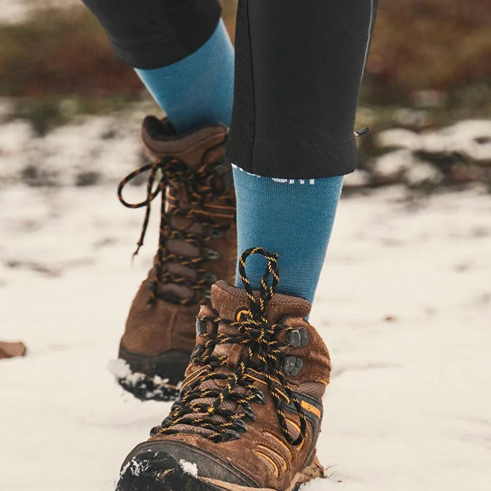 Chaussettes Bv Sport Double Gr Socks High Lyocell Bleu
