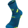 Chaussettes Bv Sport Trail Socks Ultra Mid Bleu Jaune