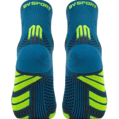 Chaussettes Bv Sport Trail Socks Ultra Mid Bleu Jaune