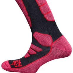 Chaussettes Curlynak Ski Comfort Gris Orange Mélangé