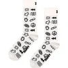 Chaussettes Happy Socks Crew Socks Techy White