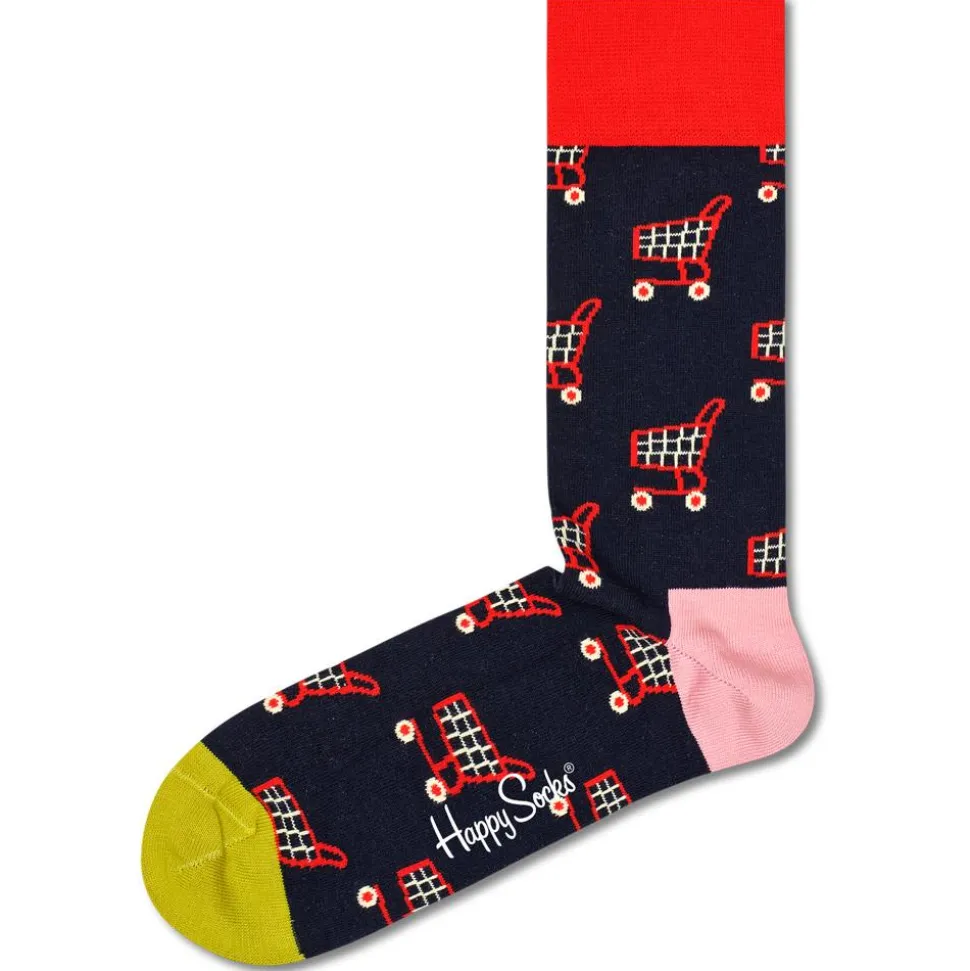 Chaussettes Happy Socks Shop Til You Drop Bleu Foncé