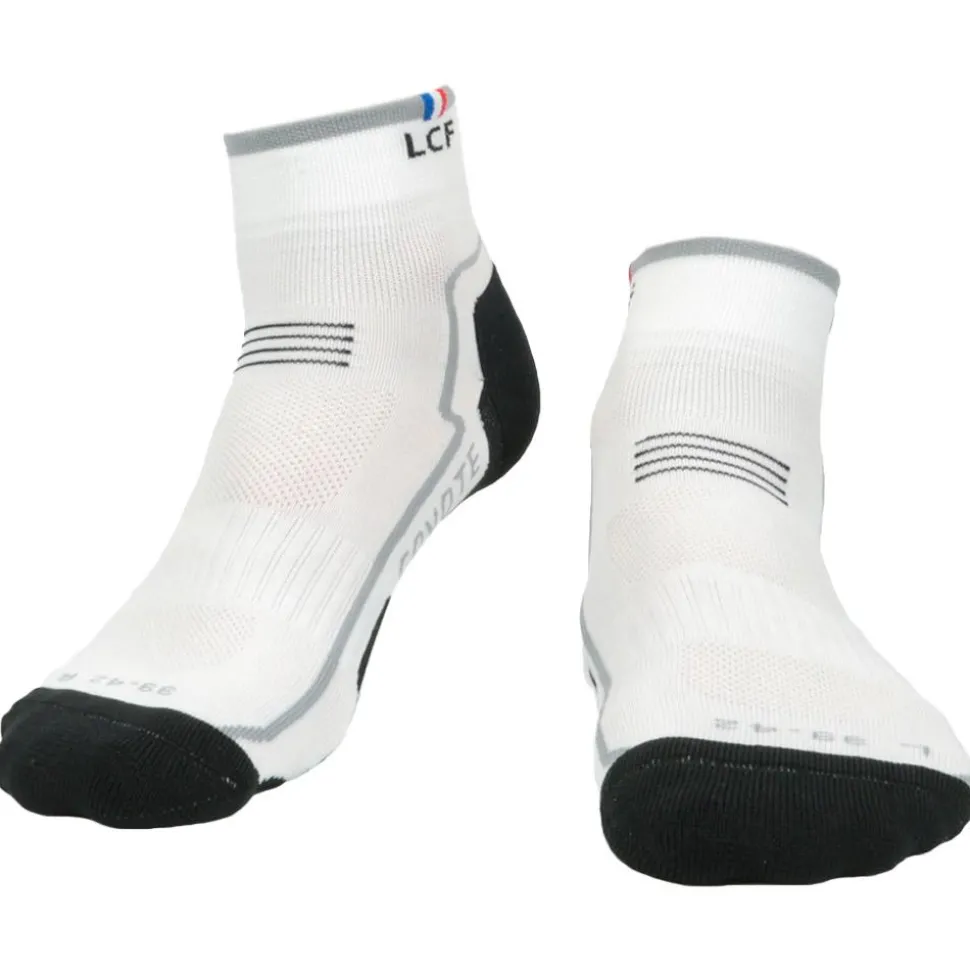 Chaussettes La Chaussette de France Coyote Mid Blanc