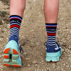 Chaussettes Le Colibri Frenchy La Marinière Noir