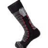 Chaussettes Monnet Heatprotech Socks Noir Rouge