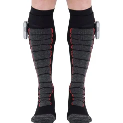 Chaussettes Monnet Heatprotech Socks Noir Rouge