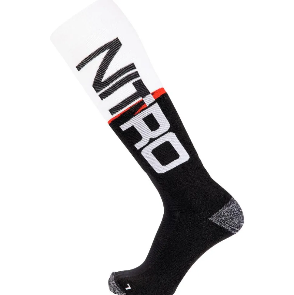 Chaussettes Nitro Cloud 3 Black White