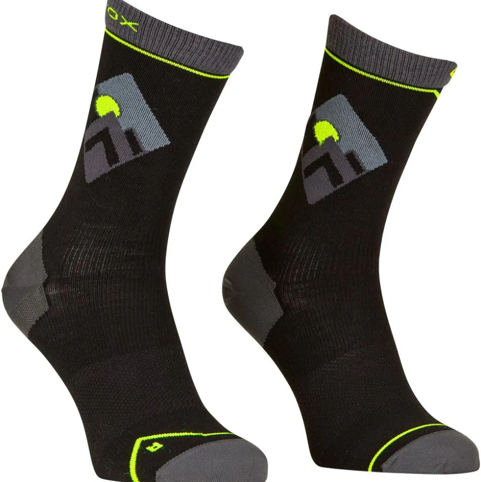 Chaussettes Ortovox Alpine Light Comp Mid Socks Black Raven