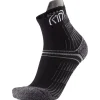 Chaussettes Sidas Run Anatomic Comfort Ankle Noir Gris