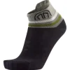 Chaussettes Sidas Run Anatomic Light Ankle Black Dark Grey