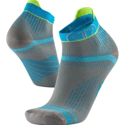 Chaussettes Sidas Run Feel Ankle Gris Turquoise