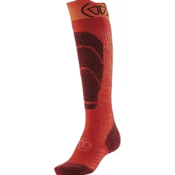 Chaussettes Sidas Ski Merino Junior Rouge Orange