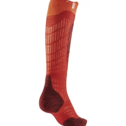 Chaussettes Sidas Ski Merino Junior Rouge Orange