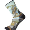 Chaussettes Smartwool M's Hike Classic Edition Extra Cushion Crew Charcoal