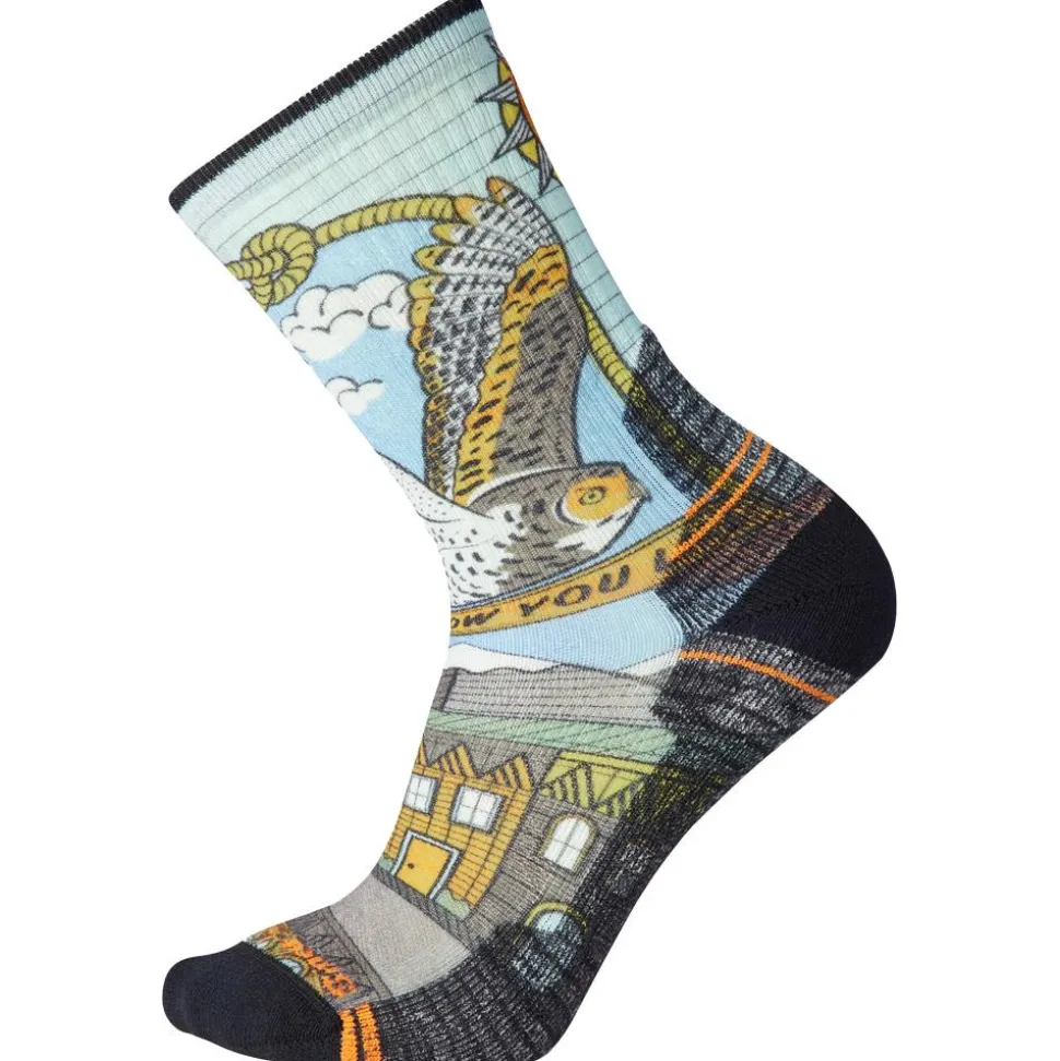 Chaussettes Smartwool M's Hike Classic Edition Extra Cushion Crew Charcoal