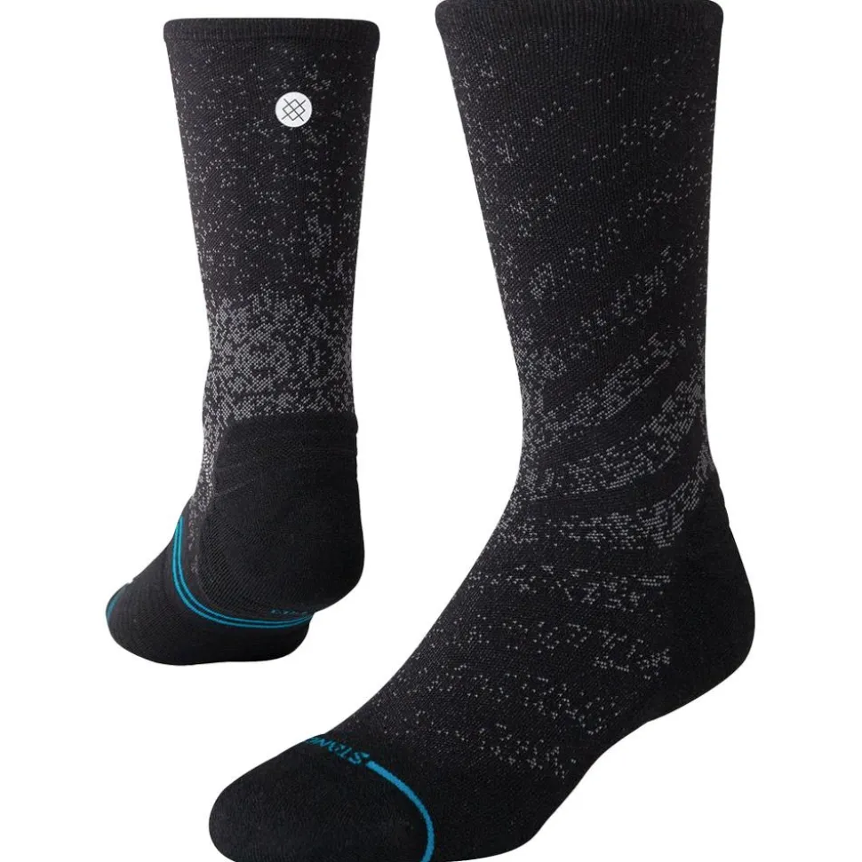 Chaussettes Stance Perf Run Crew Light Cushion Sock Black