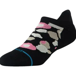 Chaussettes Stance Perf Run Womens Tab Light Cushion Sock Camo Floral Black