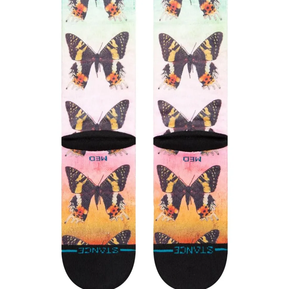 Chaussettes Stance Women Crew Sock Aflutter Multi