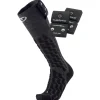 Chaussettes Therm-Ic Powersock Set Heat Fusion Uni + S-Pack 700 Black Grey