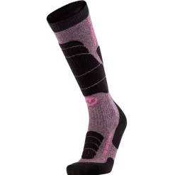 Chaussettes Therm-Ic Ski Merino Reflector Women Fushia Gold