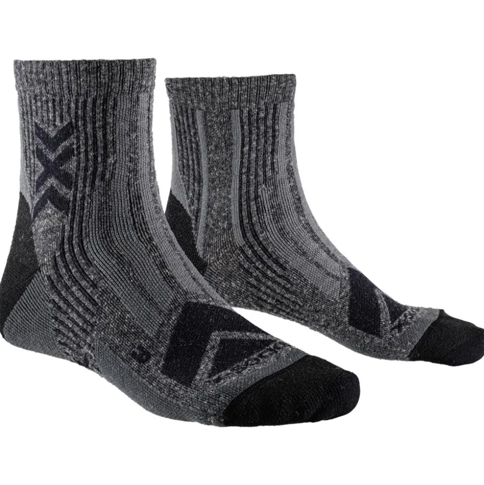Chaussettes X Socks Hike Perform Merino Ankle Black Charcoal