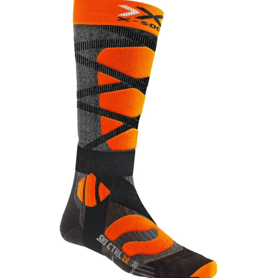 Chaussettes X Socks Ski Control 4.0 Noir Orange