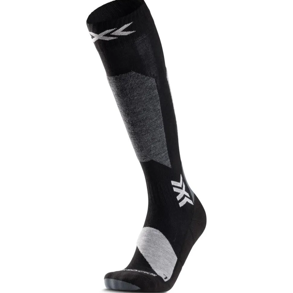 Chaussettes X Socks Ski Discover Otc Men Black Light Grey