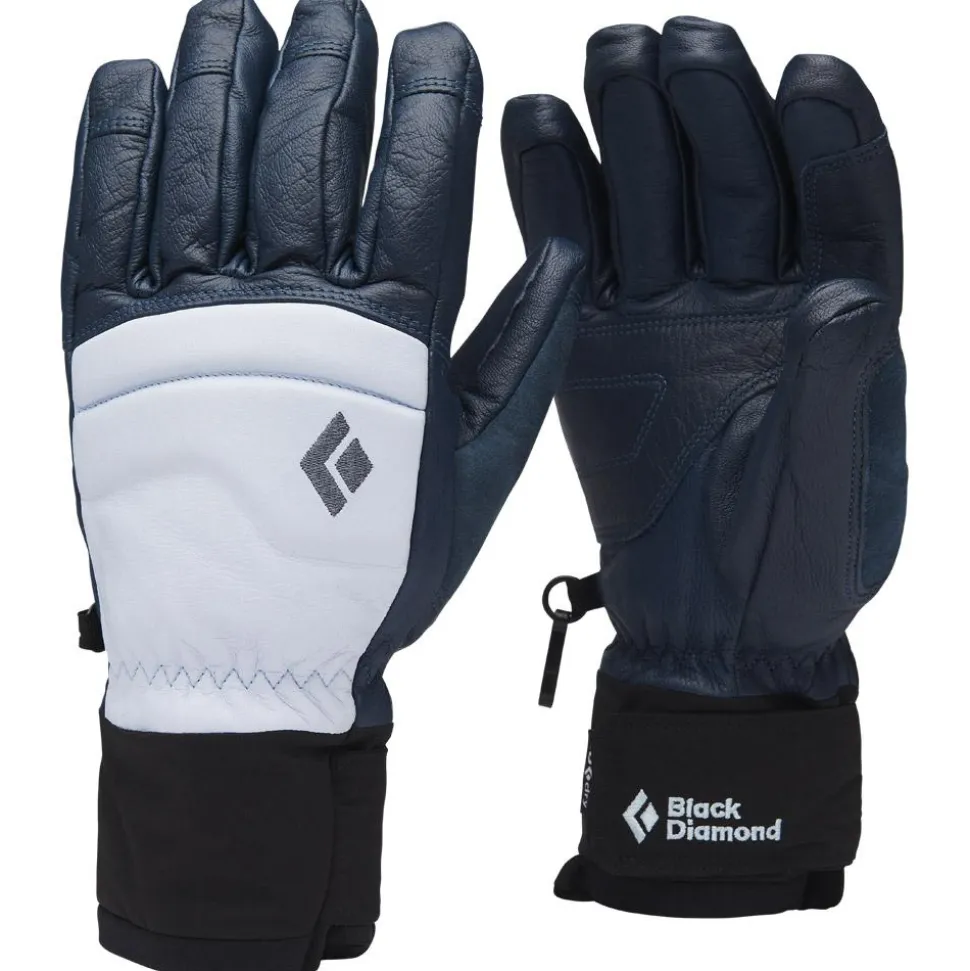 Gant Black Diamond Women's Spark Gloves Charcoal Belay Blue