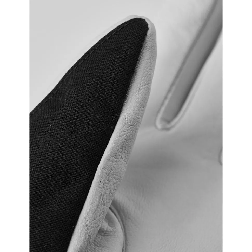 Gant Hestra Army Leather Heli Ski Female Glove Black Offwhite