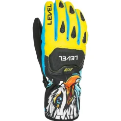 Gant Level Race Replica Glove Yellow Blue