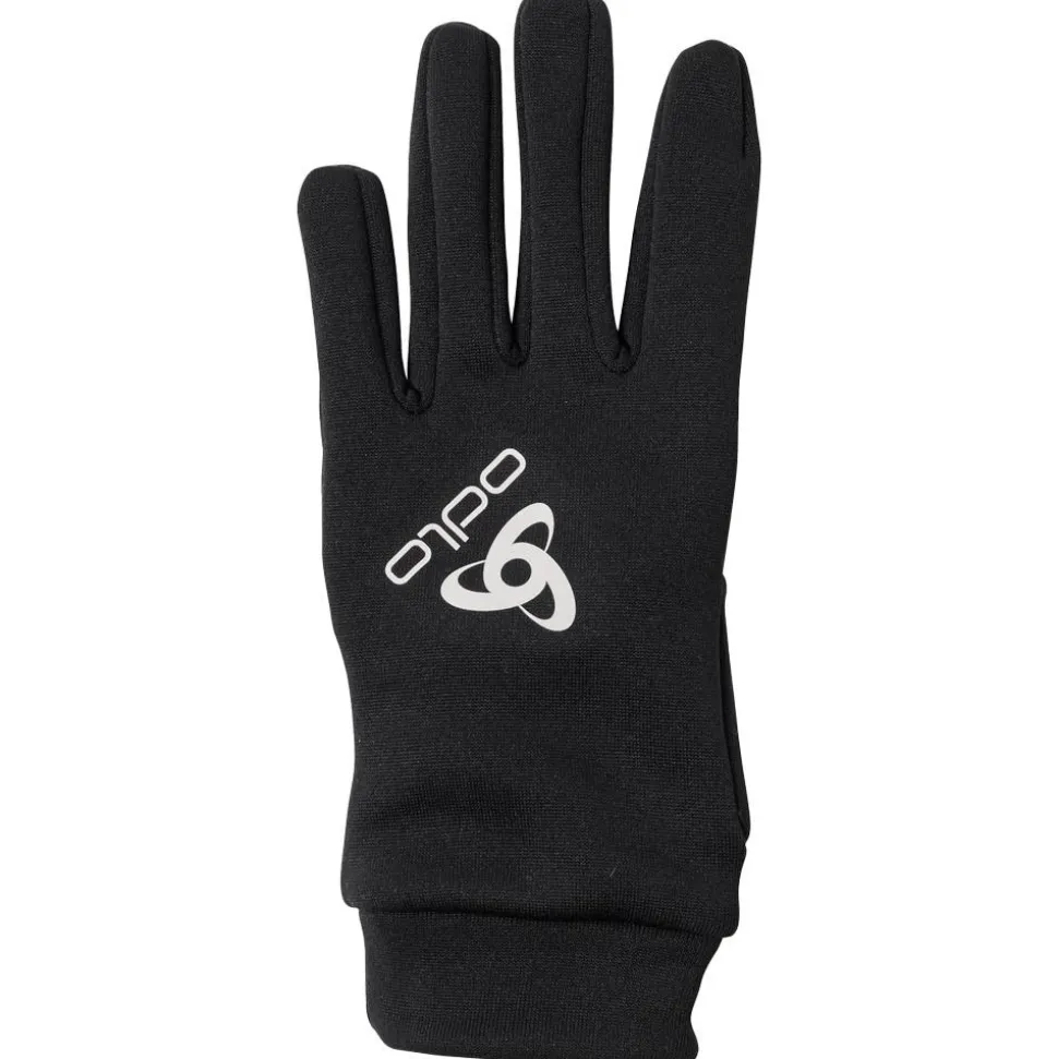 Gant Odlo Stretchfleece Liner Gloves Full Finger Black