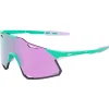 Lunettes de soleil 100% Hypercraft Soft Tact Mint Hiper Lavender Mirror