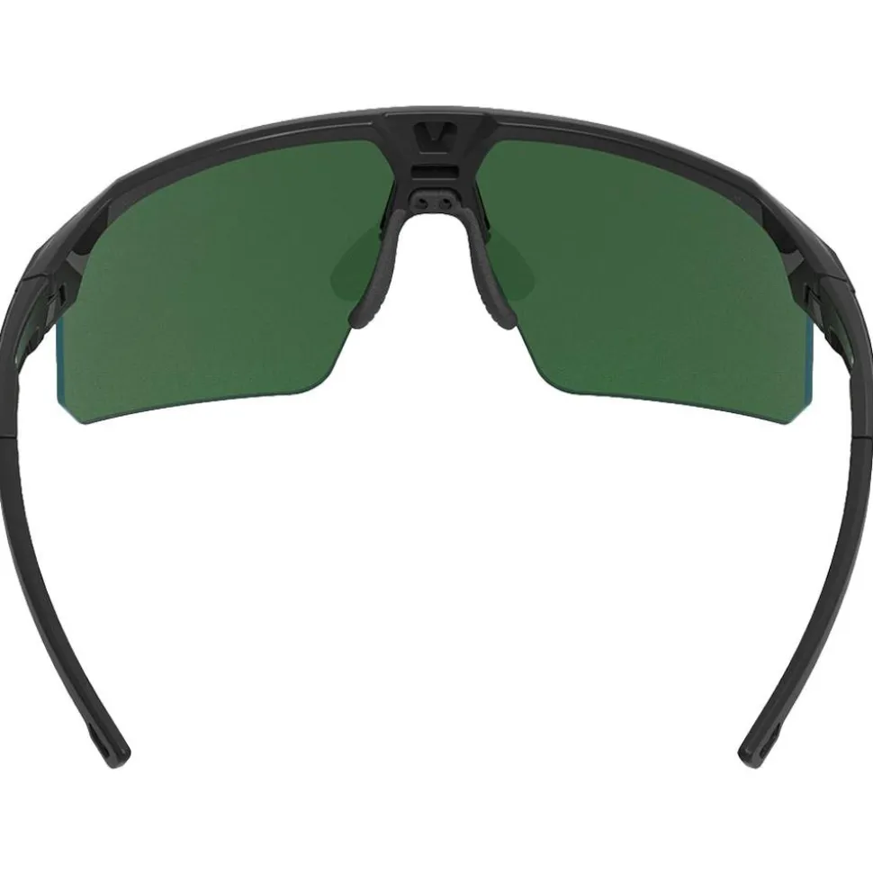 Lunettes de soleil AZR Arrow Rx Noire Vernie Multicouche Vert