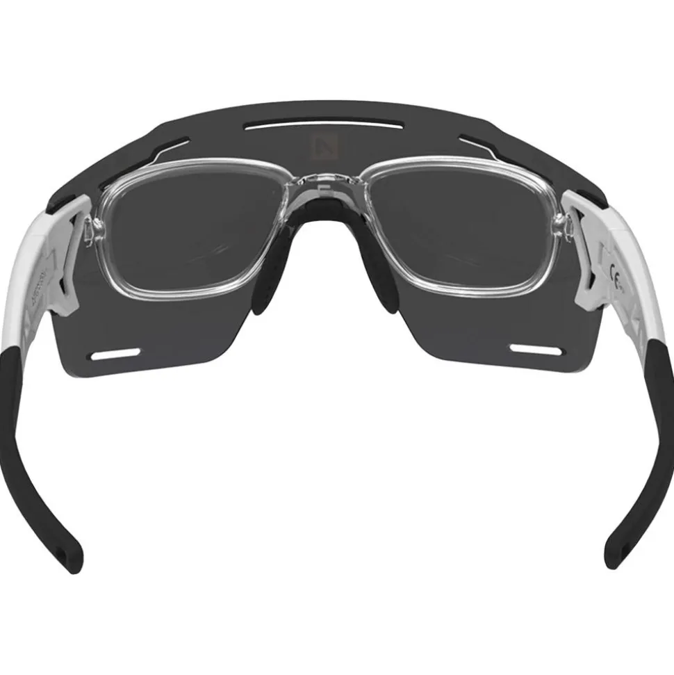 Lunettes de soleil AZR Aspin 2 Rx Noire Mate Multicouche Turquoise