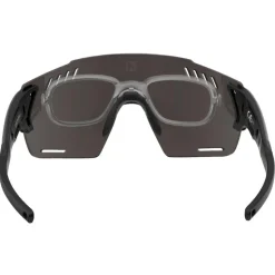 Lunettes de soleil AZR Aspin Rx Noire Mate Multicouche Rouge